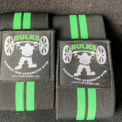 BULKS Powerlifting & Weightlifting 2.5m Knee Wraps